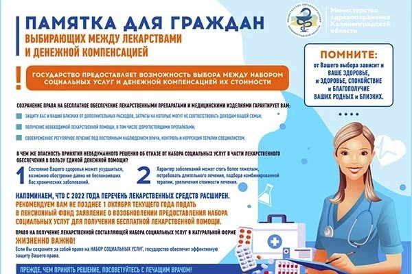 Обеспечение лекарственными препаратами льготников