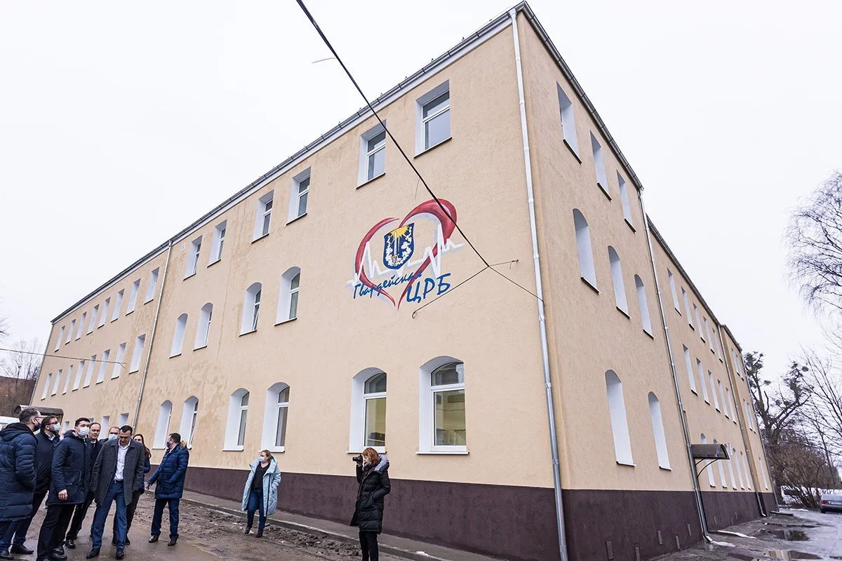 В Гвардейске завершен капитальный ремонт здания стационара