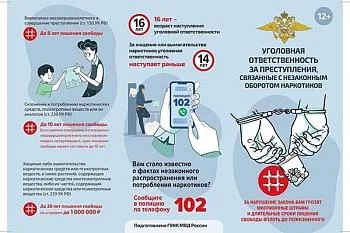 Уголовная ответственность за преступления, связанные с незаконным оборотом наркотиков